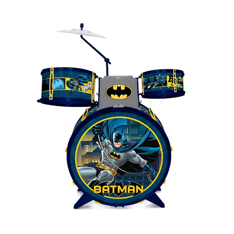 Bateria Infantil - Musical Batman - FUN DIVIRTA-SE