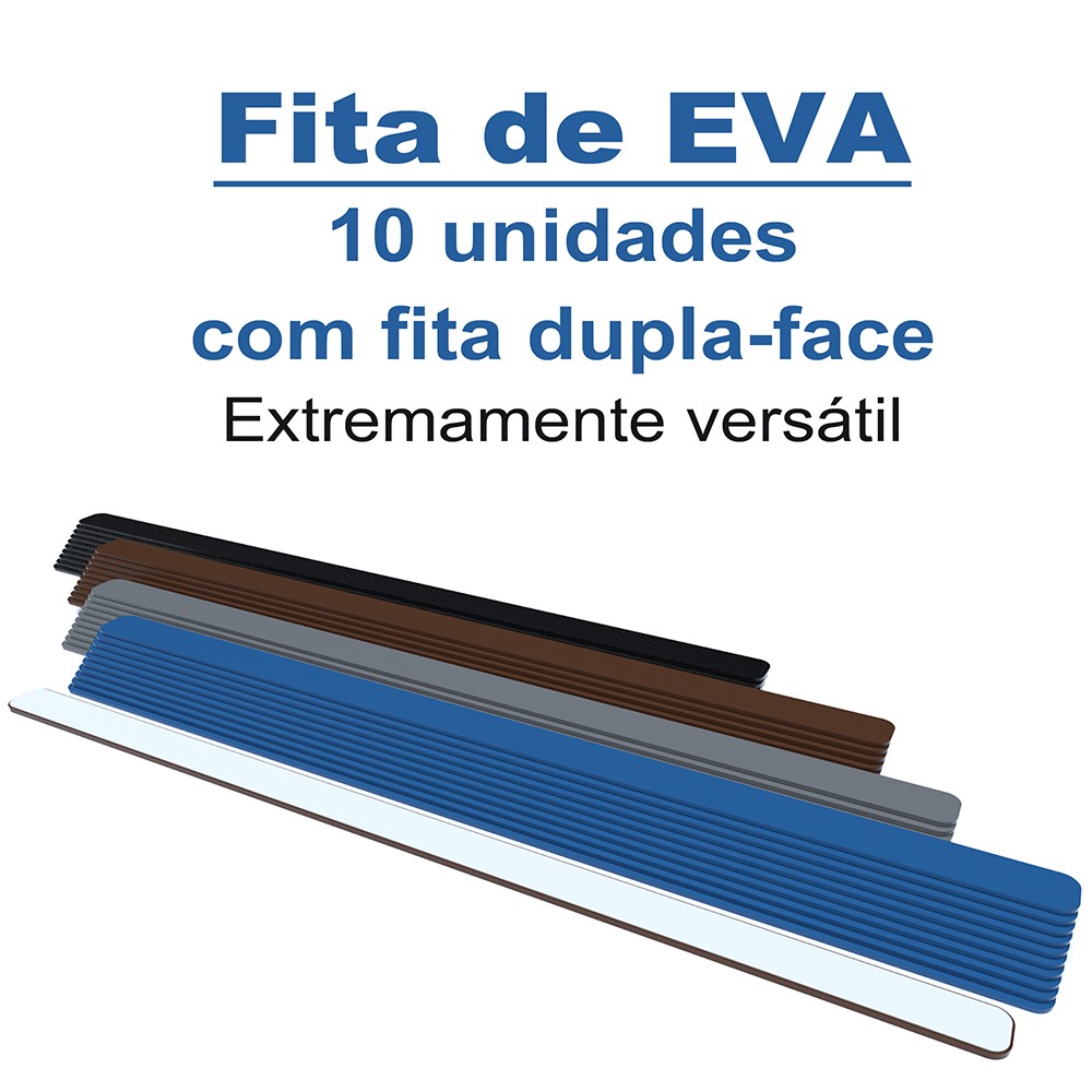 Fita Adesiva EVA - 5mm -  Preto - NEOMAXI