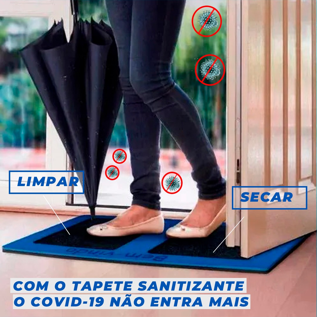 Kit 5 Tapetes Higienizadores de  Sapatos - EVA - Com 1 Refil Grátis -  NEOMAXI