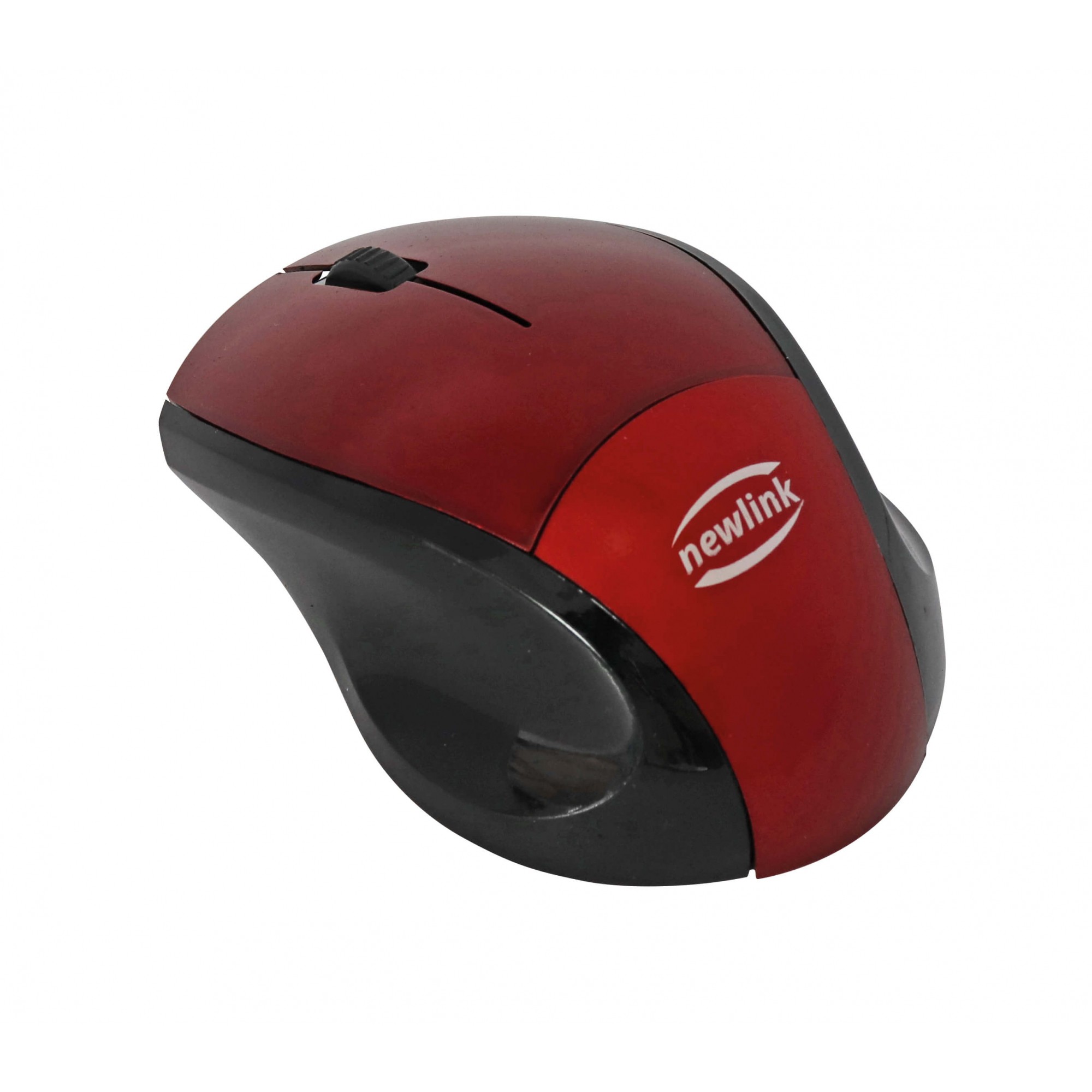 Mouse sem Fio - Pocket - MO225 - 2.4GHz - 2 Botões - 1200 DPI - Vermelho - NEWLINK
