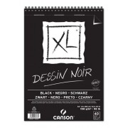 Bloco Papel Preto Xl Dessin Noir A4 Canson 150g/m2 C/40fls