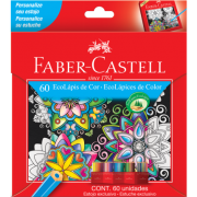 Lápis De Cor 60 Cores Faber-Castell Ecolápis