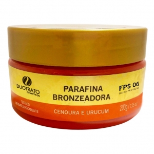 Parafina Bronzeadora FPS 06 Cenoura e Urucum Duotrato