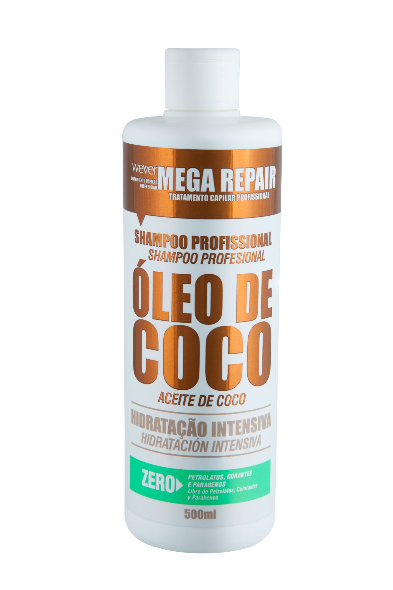 Shampoo Mega Repair Oleo De Coco Wever - 500Ml