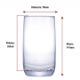 Copo de Vidro New York Long Drink Para Água Suco 350ml | Caixa Com  24 Peças - Ruvolo - Foto 2