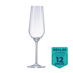 Taça de Vidro Event Para Champagne 290ml | Caixa Com 12 Peças -  Ruvolo