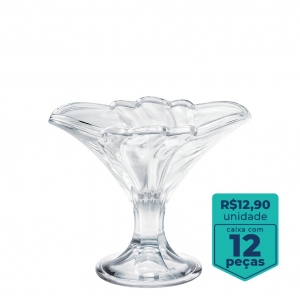 Taça de Vidro Sobremesa Deliss M 280ml | Caixa Com 12 Peças  -  Ruvolo - Foto 0