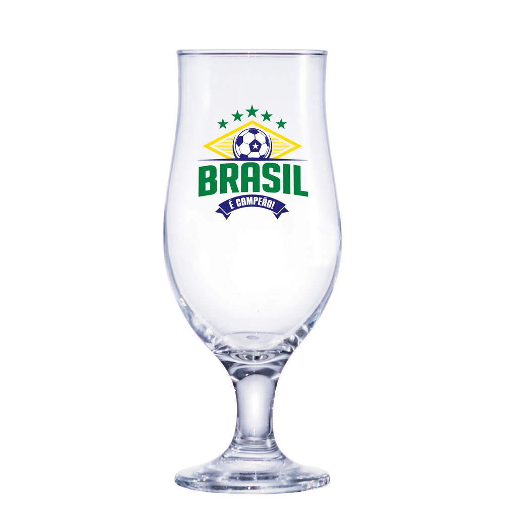 Taça de Vidro Royal Beer Copa DO Mundo 330ML | Caixa Com 24 Peças -  Ruvolo - Foto 5