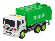 Caminhão De Lixo Reciclagem Realista Com Som E Luz Bbr Toys - R3034 Bbr