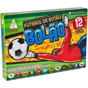 Futebol de Botão Bolão Times Mistos com 12 Seleções Gulliver Botões de Plástico - 456 Guliver