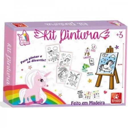 Kit Pintura Unicornio - 985 Brincadeira De Crianca