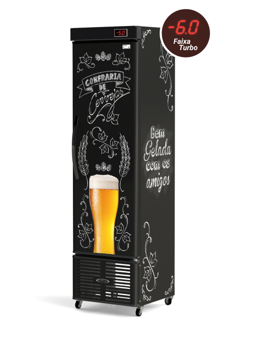Cervejeira 250 Litros Porta Cega Slim Bar 220v - Conservex