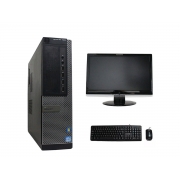 CPU Desktop Dell Optiplex 7010 i3 3° Geração 8GB SSD 120Gb Monitor 18,5" Multimarcas