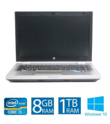 Usado: Notebook Elitebook HP 8460P i5 8GB 1TB