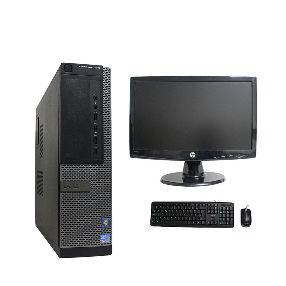 CPU Desktop Dell Optiplex 7010 i3 3° Geração 8GB SSD 120Gb Monitor 18" Multimarcas
