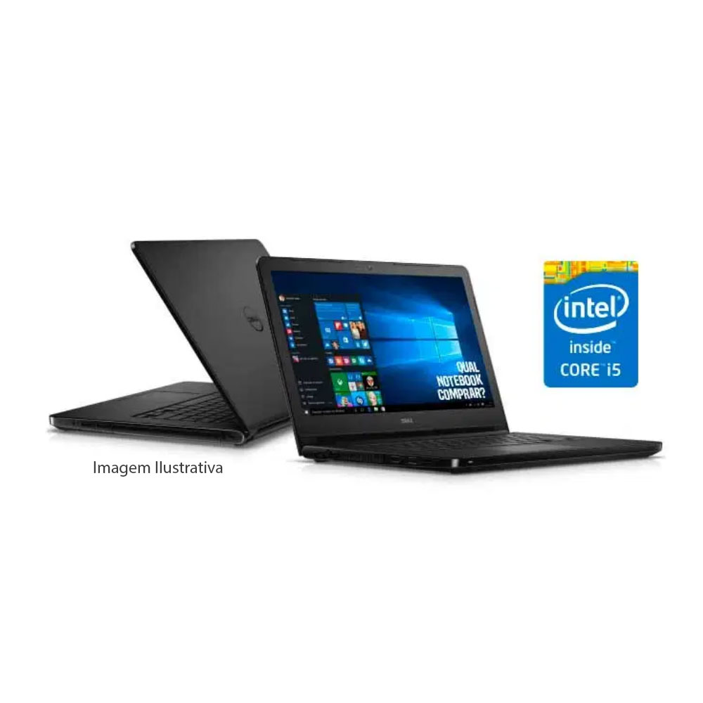 Notebook Dell Inspirion 5458 I5 5°Geração 4GB HD 320GB -Preto
