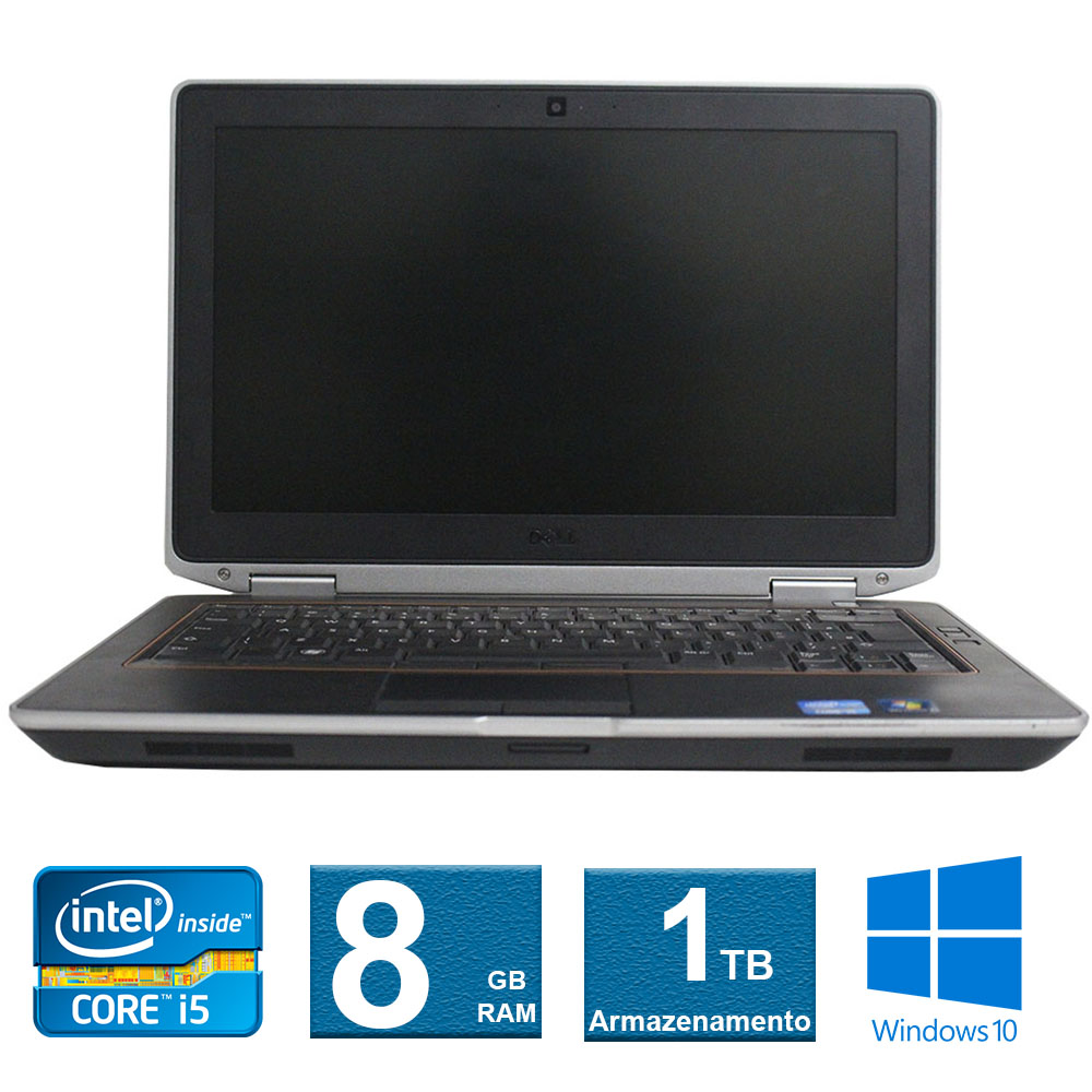 Notebook Dell Latitude E6320 I5 8GB 1TB