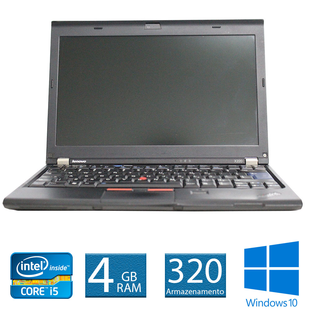 Notebook Lenovo ThinkPad X220 I5 4GB 320HD