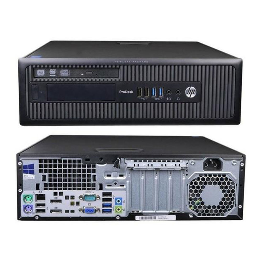 Usado: Computador HP ProDesk 600 G1 i5 4° Geração 4GB 240SSD Monitor 18 Polegadas