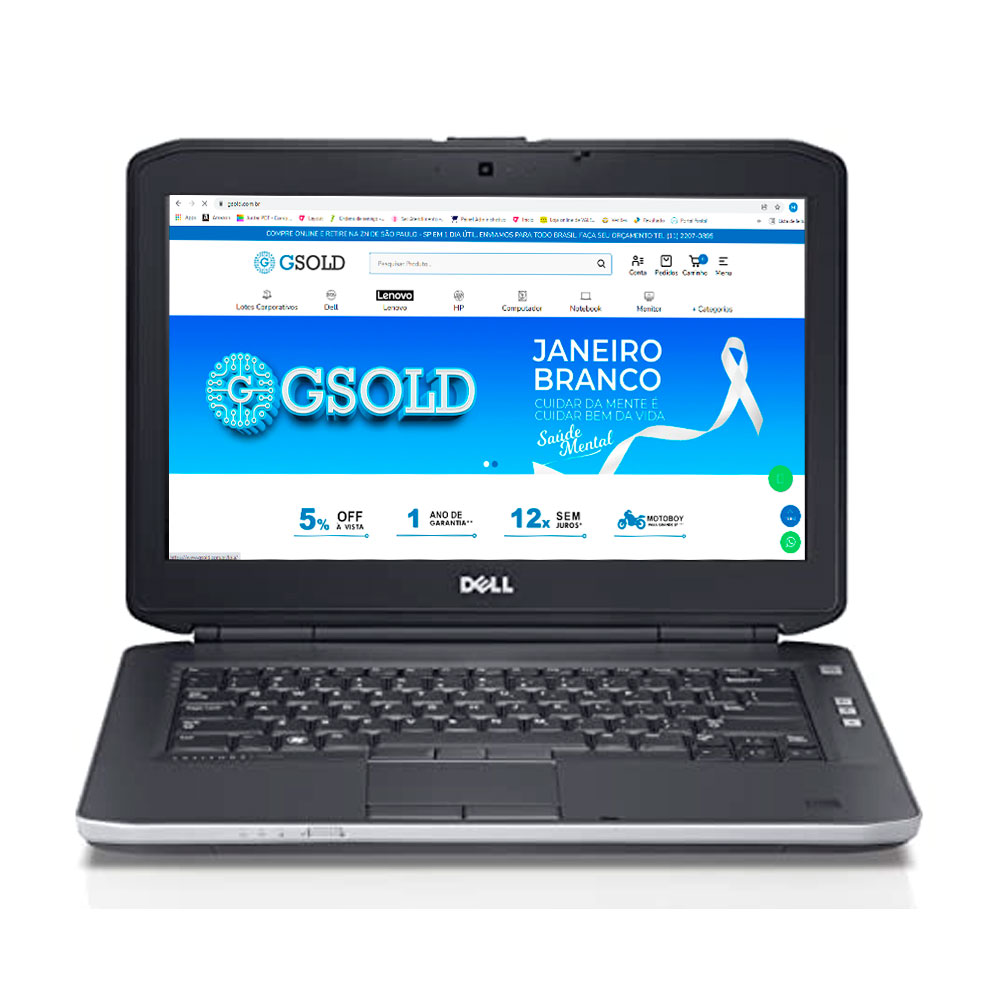 Usado: Notebook Dell Latitude E5430 i5 8GB SSD120GB