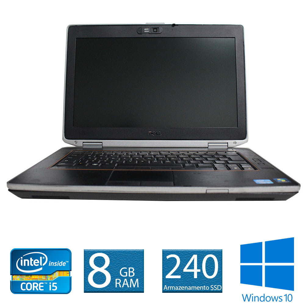 Usado: Notebook Dell Latitude E6420 i5 8GB 240SSD