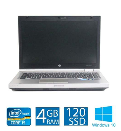 Usado: Notebook HP Probook 8460P I5 4GB 120SSD