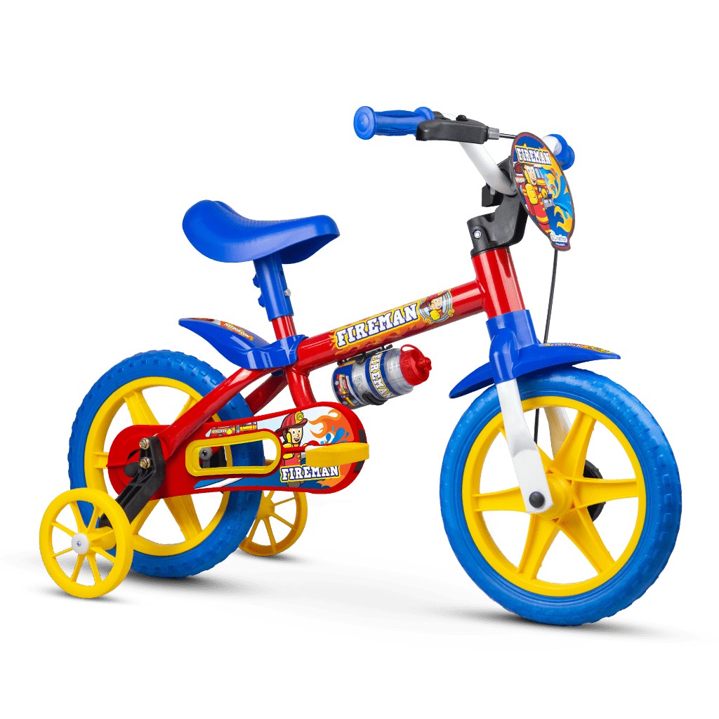 Bicicleta infantil aro 12 Fireman