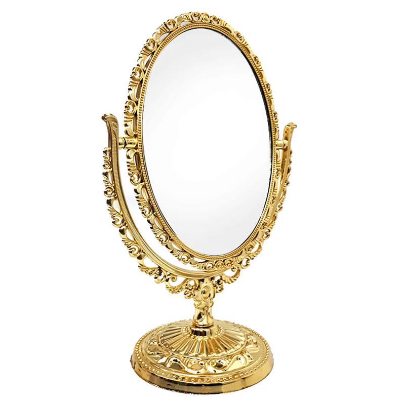 Espelho de mesa Princesa vintage 13,5x18