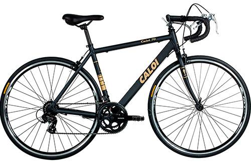 Bicicleta Corrida Aluminio Aro 28 Caloi 10 (preto)
