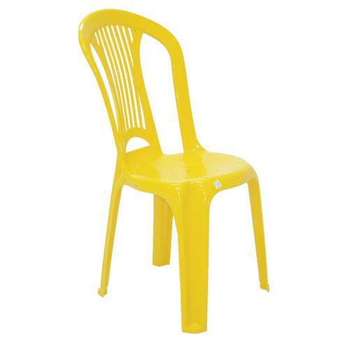 Cadeira Plástica Tramontina Atlantida Economy 92013/000 (amarelo) DM2T119873N