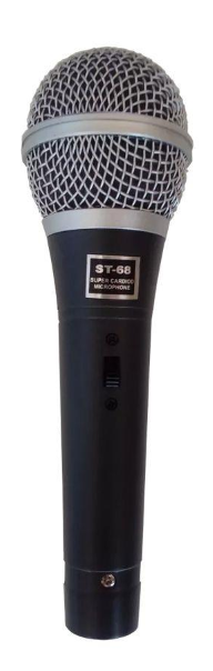 Microfone Com Fio Staner Super Cardiod ST-68/RY-2500