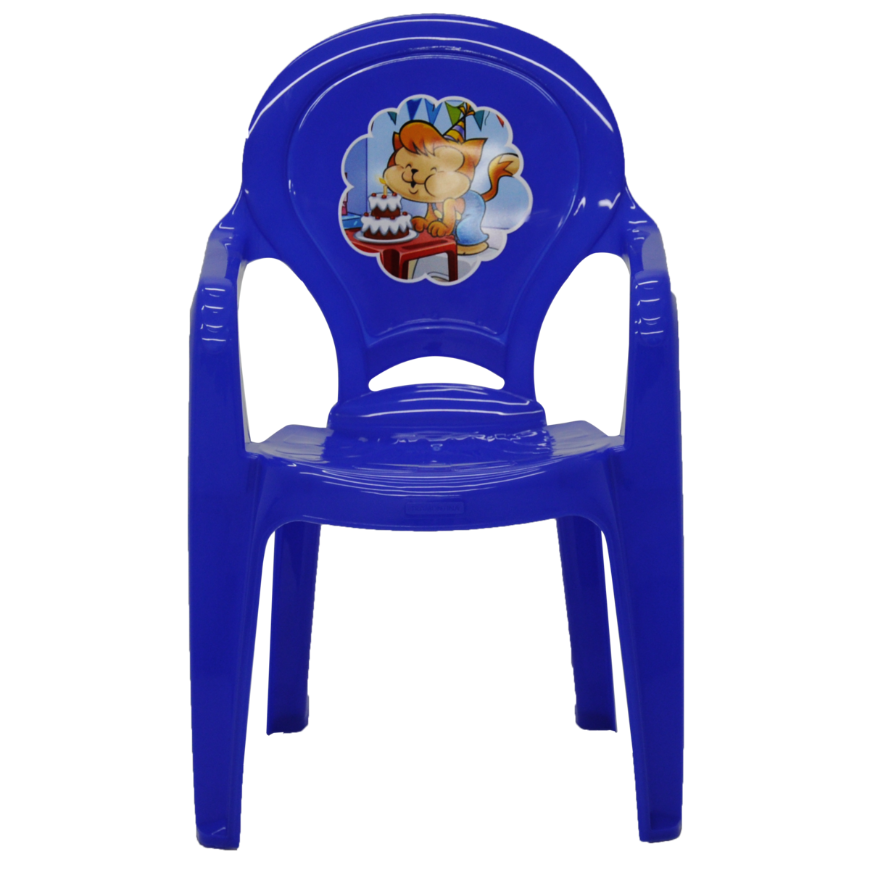 Poltrona Plastica Infantil Tramontina Catty 92267/070 (azul)