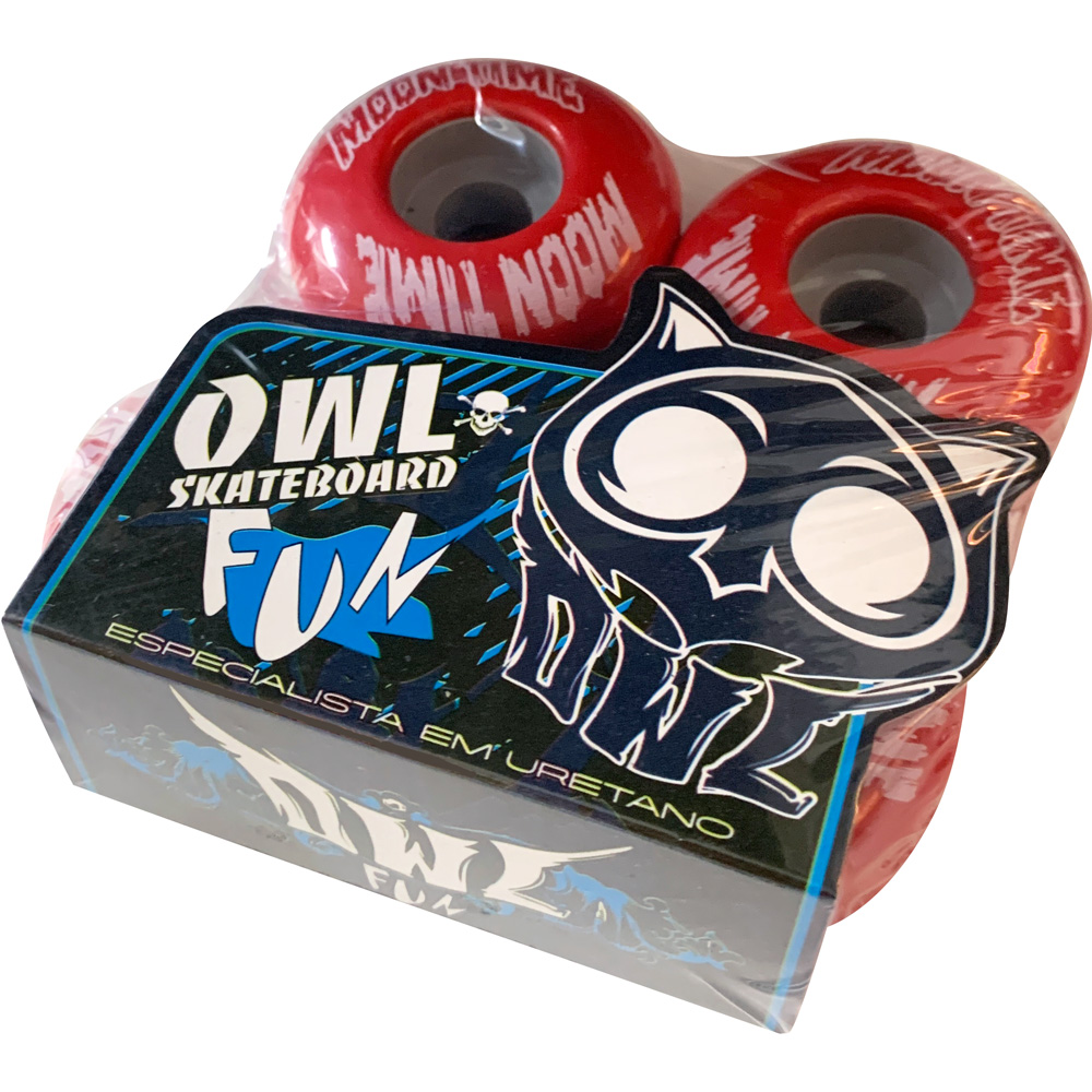 Rodas de Skate OWL Sports Moon Time 53mm 90A (Jogo com 4)  - OWL Sports
