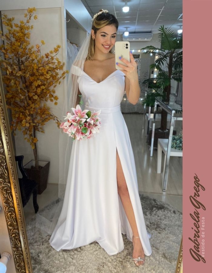 Vestido Grego / Indicado para Casamento Minimalista