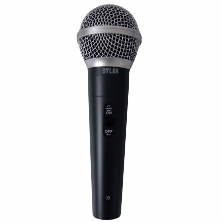 Microfone Dylan Smd100 c/fio e Cápsula anti-shock