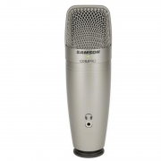 Microfone Samson C01U Pro Usb Condensador Studio - Uso gravação, áudio para video, Jornalismo, multimidia