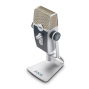 Microfone Ultra HD USB AKG Lyra para Podcast, vídeos, live streaming ou gravação.