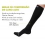 Meia de Compressão Base Socks Cano Alto - Tam G