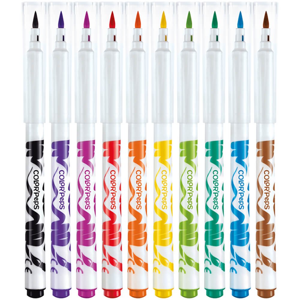 Brush Pen MAPED Color Peps C/ 10 Cores