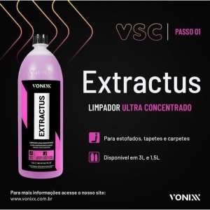 EXTRACTUS SENSITIVE LIMPADOR ULTRA CONCENTRADO 1,5L VONIXX