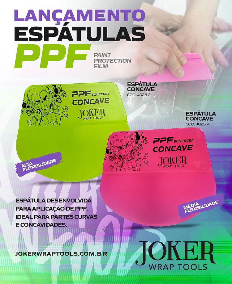 ESPATULA PPF  CONCAVE GREEN JOKER