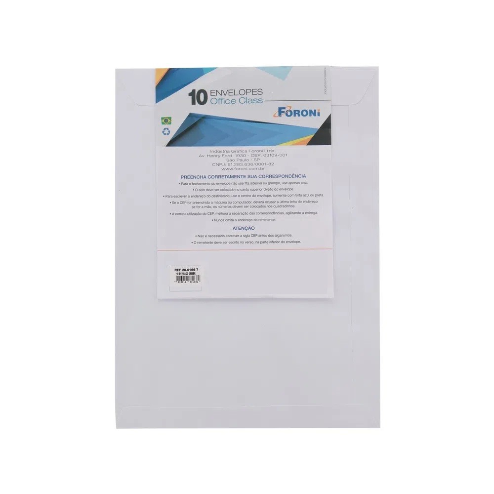 Envelope Oficio Branco 229X324 - 10UN
