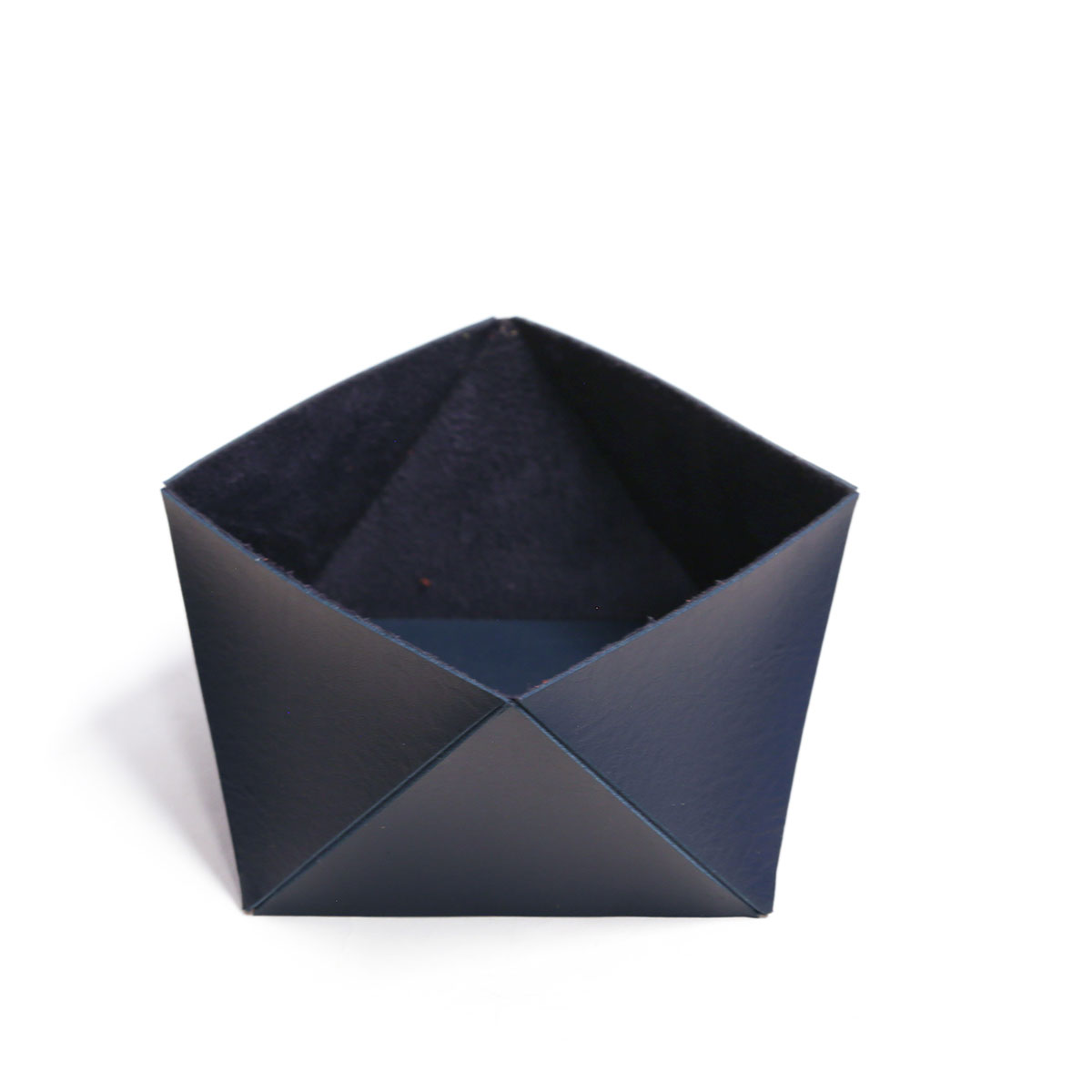 Porta treco de mesa Origami (Montana Azul Marinho)
