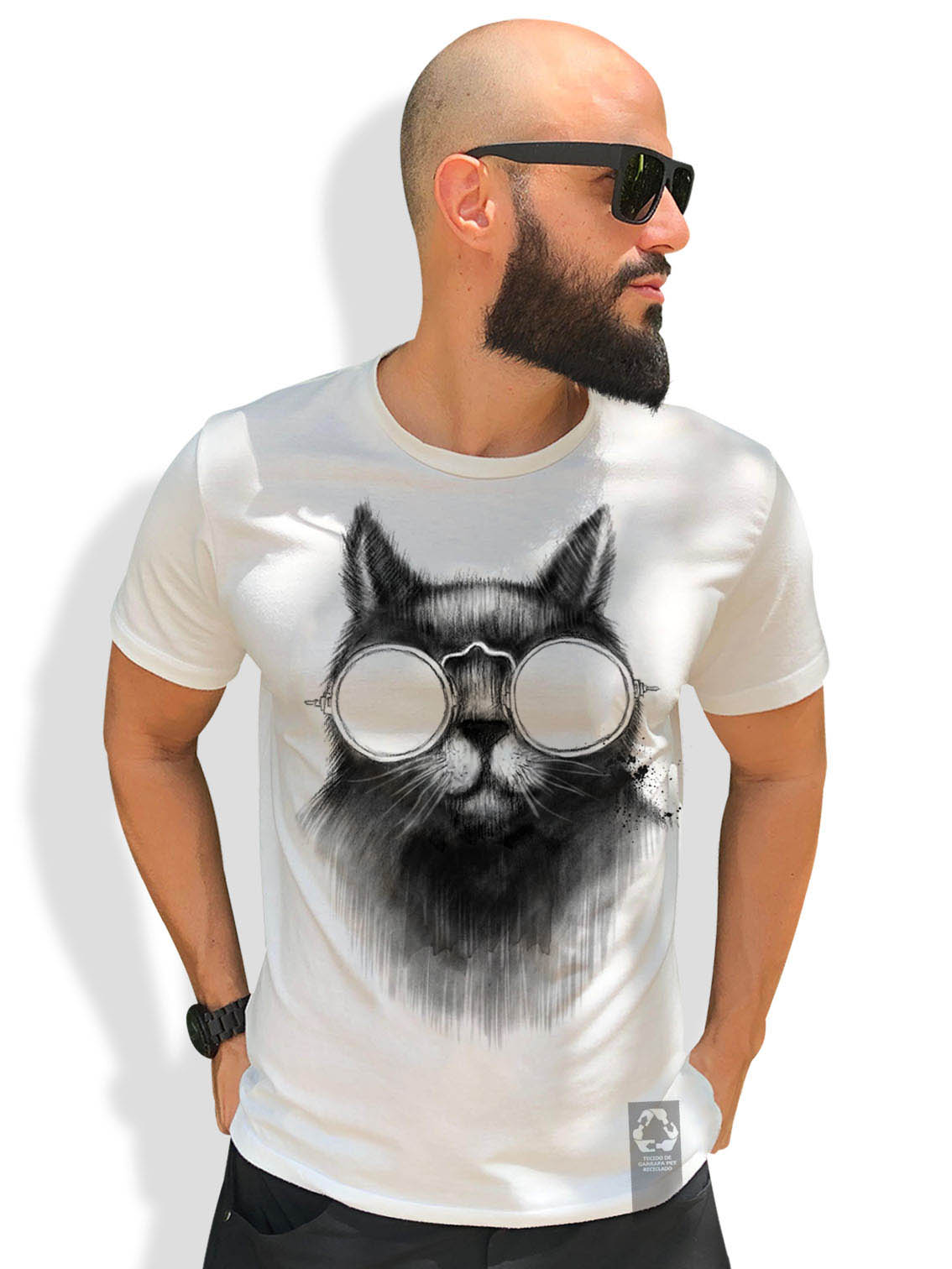 T-Shirt Pet Gato