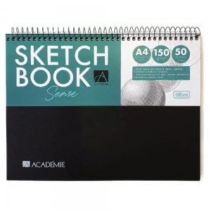 Caderno de Desenho Sketchbook Sense Académie A4 150g/m² - Tilibra