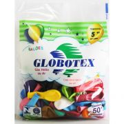Balões/Bexigas 5" Redondo Globotex