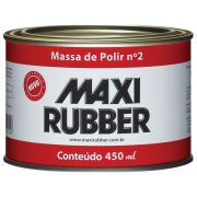 Massa de Polir Nº02 490g - Maxi Rubber