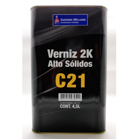 Verniz 2K Alto Solidos  C21 4,5L - Lazzuril