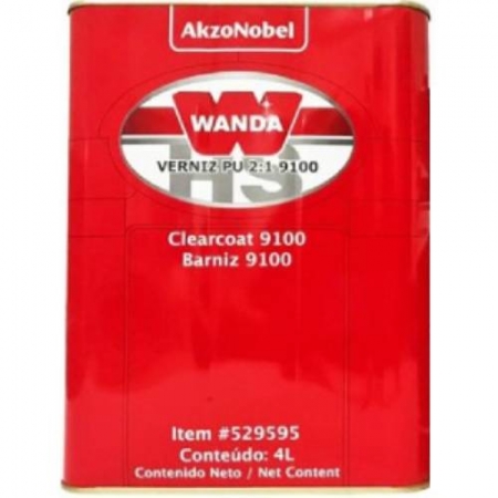 Verniz PU 2:1 9100 Bi-Componente 4 Litros- Wanda