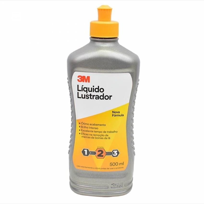 Liquido Lustrador Preto 500ml - 3M